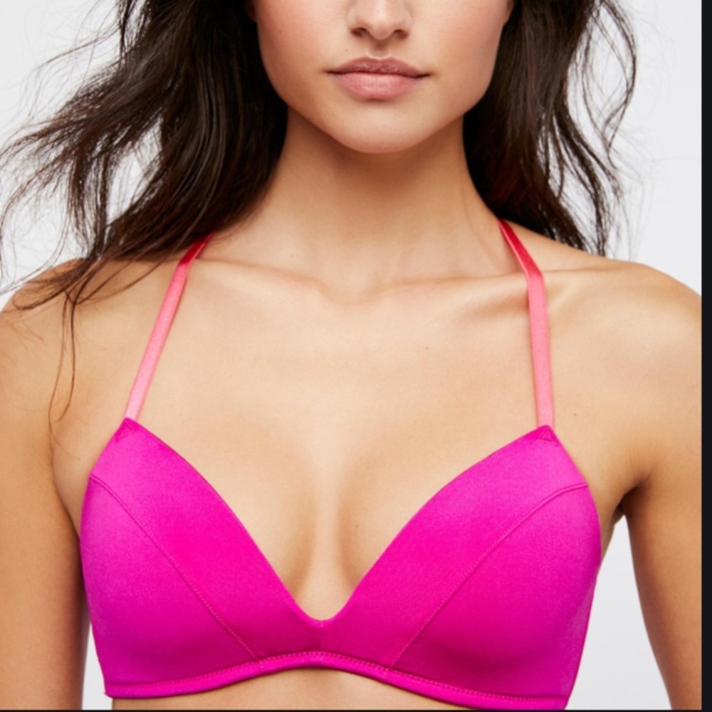 NEW FREE PEOPLE SOPHIA MOLDED CUP PADDED BRA Z21-3